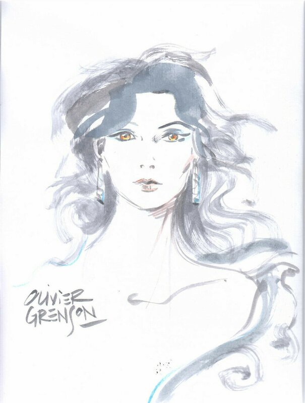 Olivier Grenson, Judith Warner, dédicace sur XIII Mystery tome 13 - Dédicace