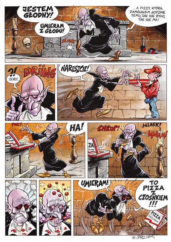Igor le vampire by Maciej Mazur - Comic Strip