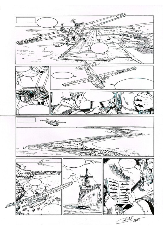 Gilles Durance by Callixte - Comic Strip