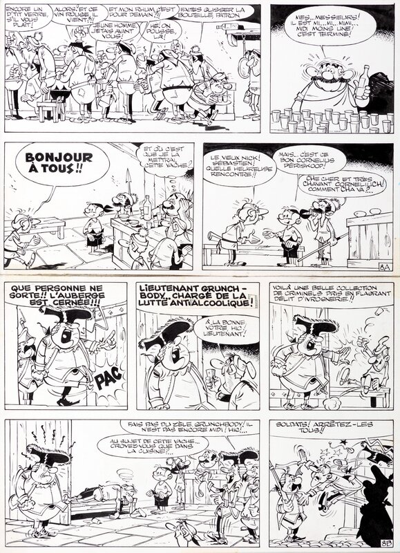 For sale - Marcel Remacle, Les aventures du vieux Nick : Sa majesté se rebiffe - Comic Strip