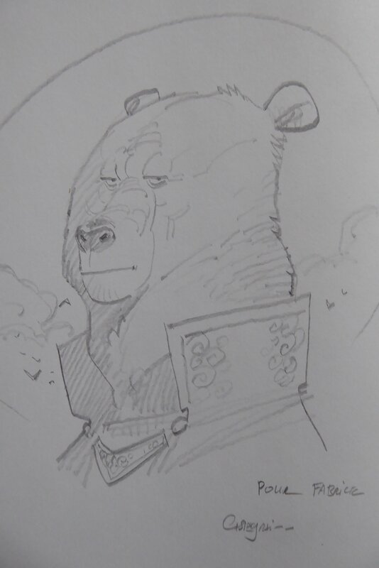 Sa majesté des ours by Didier Cassegrain - Sketch