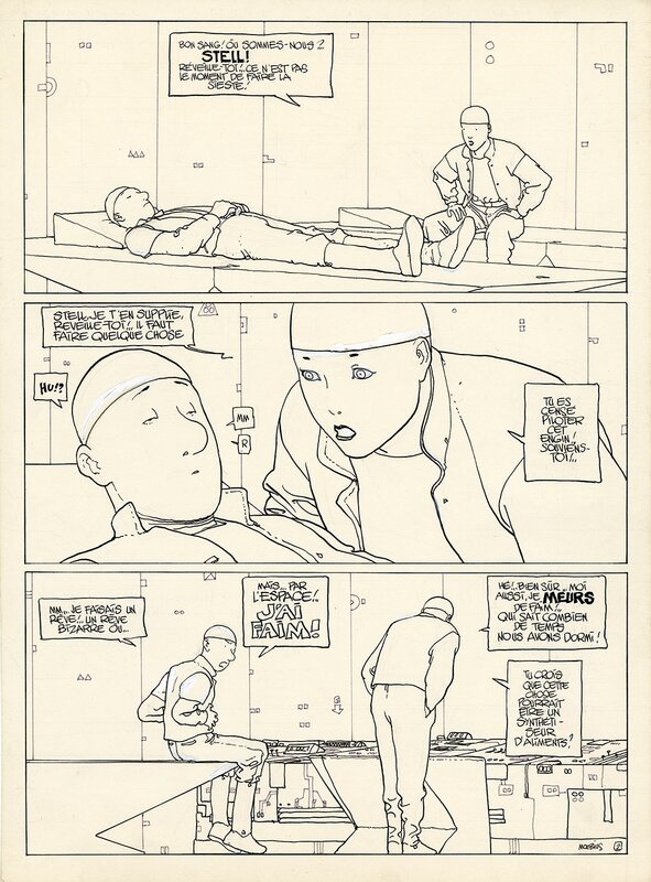 Moebius, Les Jardins d’Edena, pl #2 - Comic Strip