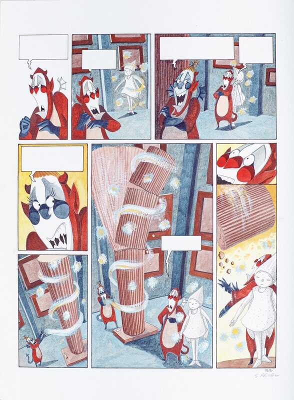 Sandrine Revel, UN DRÔLE D'ANGE GARDIEN  T1    couleur directe - Comic Strip