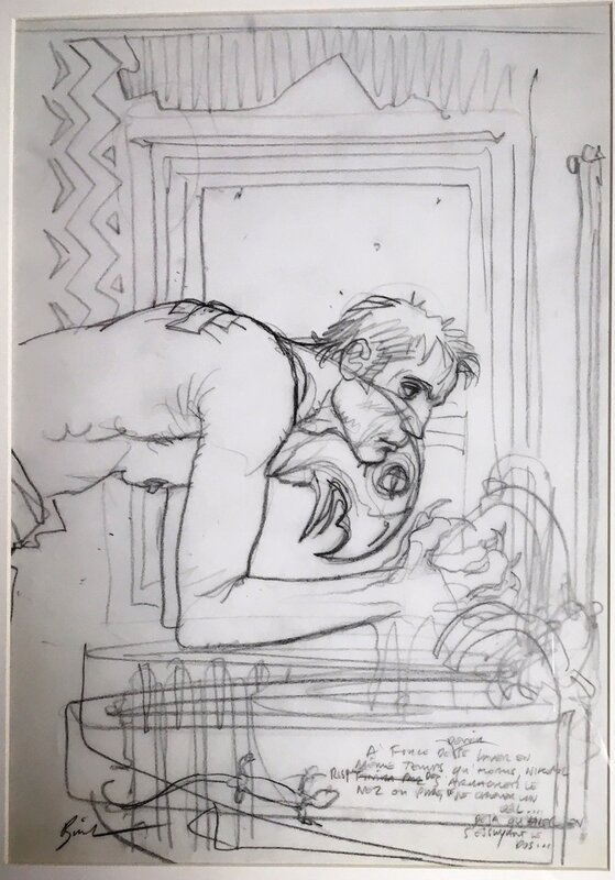 For sale - Nikopol & Horus by Enki Bilal - Original art