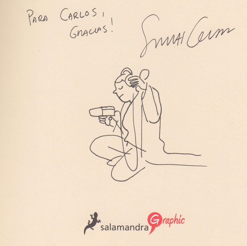 Oscuridades par Sarah Glidden - Dédicace