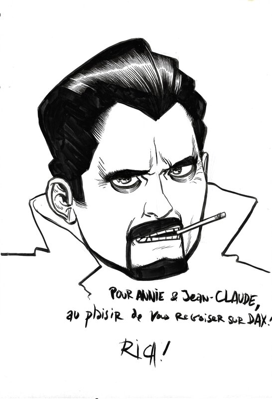 E dans l'eau par Rica, Antoine Ozanam - Dédicace