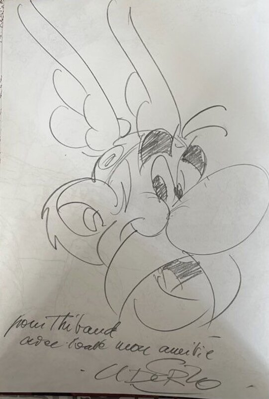 Astérix par Albert Uderzo eb 2001 - Sketch