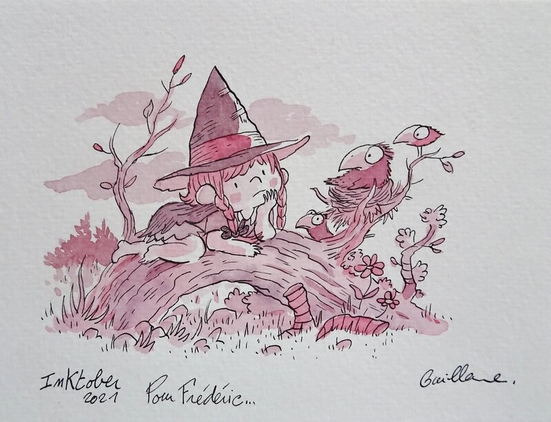 Inktober by Guillaume Bianco - Original Illustration
