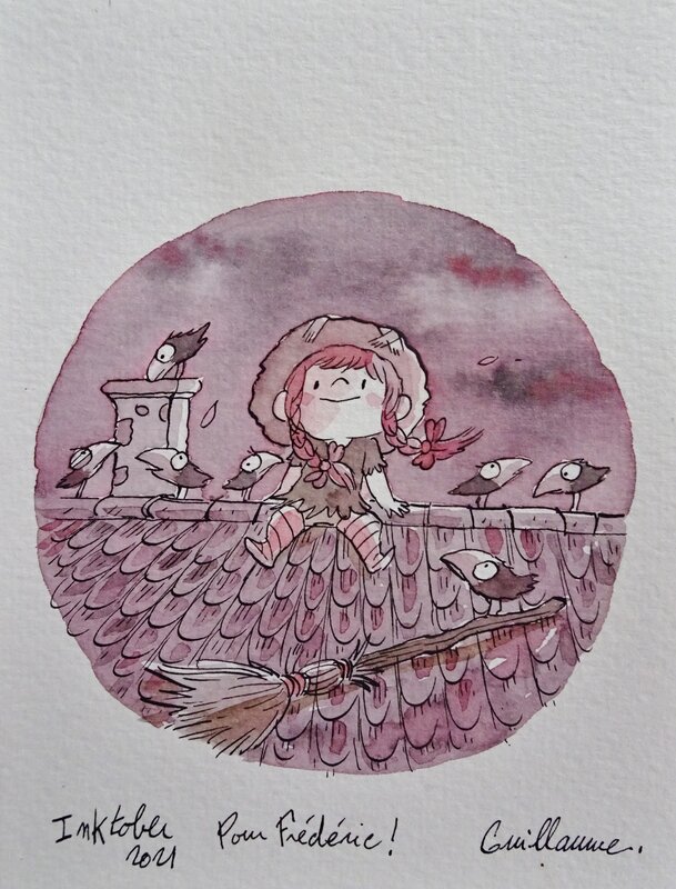 Inktober by Guillaume Bianco - Original Illustration