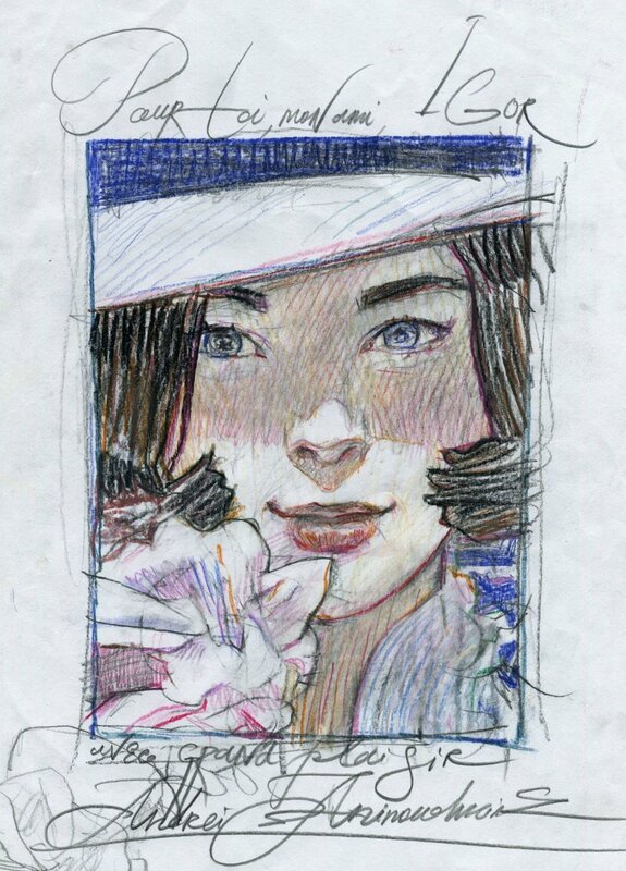Marianne by Andréi Arinouchkine - Sketch