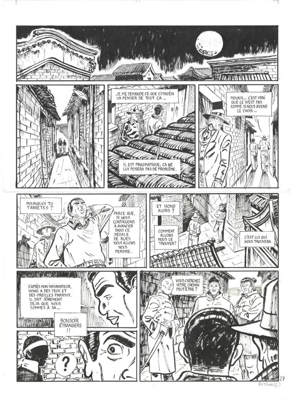 Arnaud Poitevin, Régis Hautière, Le Marin , l'Actrice et La Croisière Jaune T1 : Un nouveau départ - Comic Strip