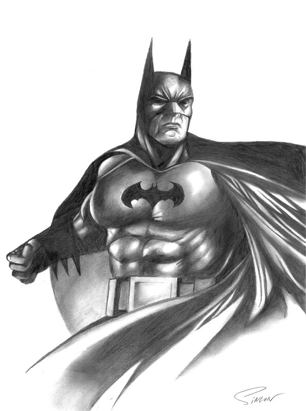 Batman par Simon - Œuvre originale