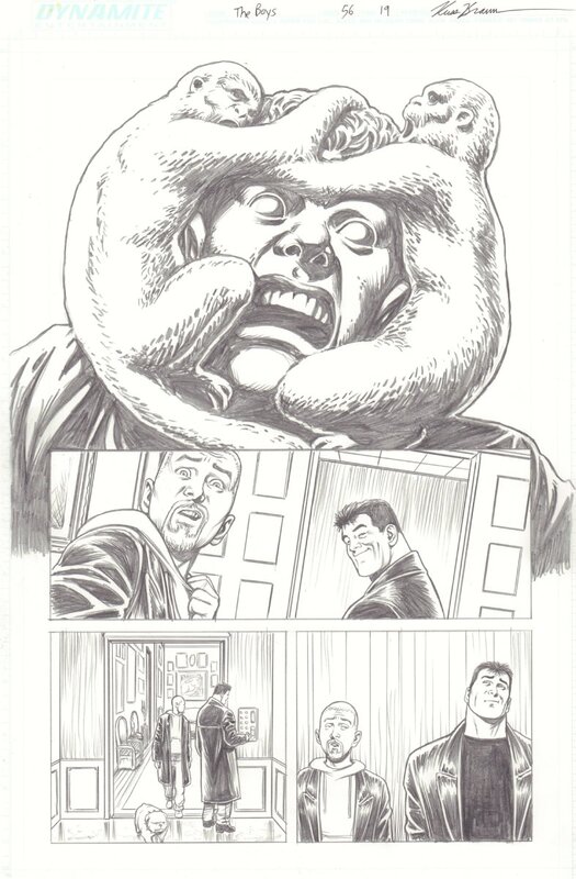 The Boys #56 p21 par Russ Braun - Planche originale