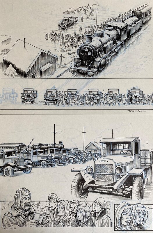 Thomas Du Caju - Train des souris de Leningrad - Page 32 Tome 2 - Comic Strip