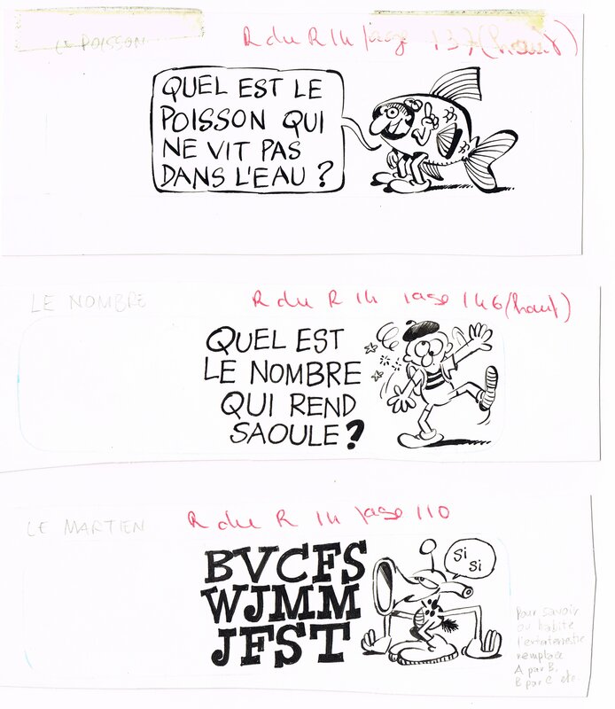 Jeux Pif Poche 3 by Édika - Original Illustration