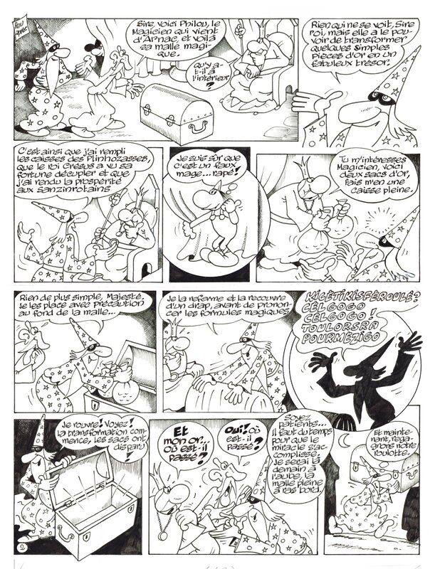 Dicentim par Jacques Kamb - Planche originale