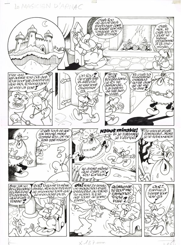 Dicentim par Jacques Kamb - Planche originale