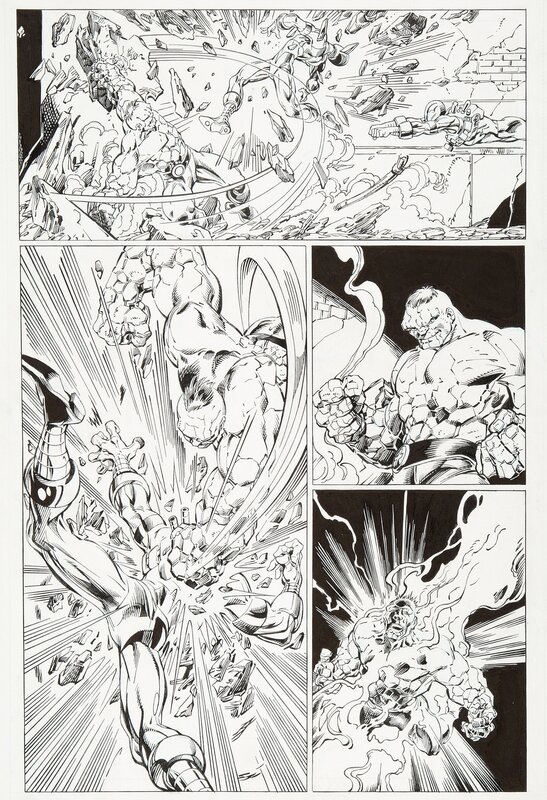 Mark Bagley, Al Vey, Fantastic Four - #52 - p18 - Comic Strip