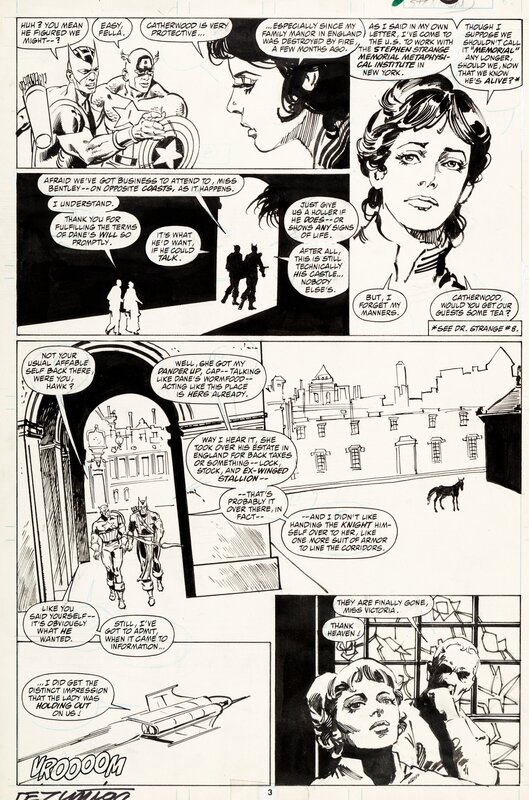 Tony DeZuniga, Black Knight - #1 p3 - Comic Strip
