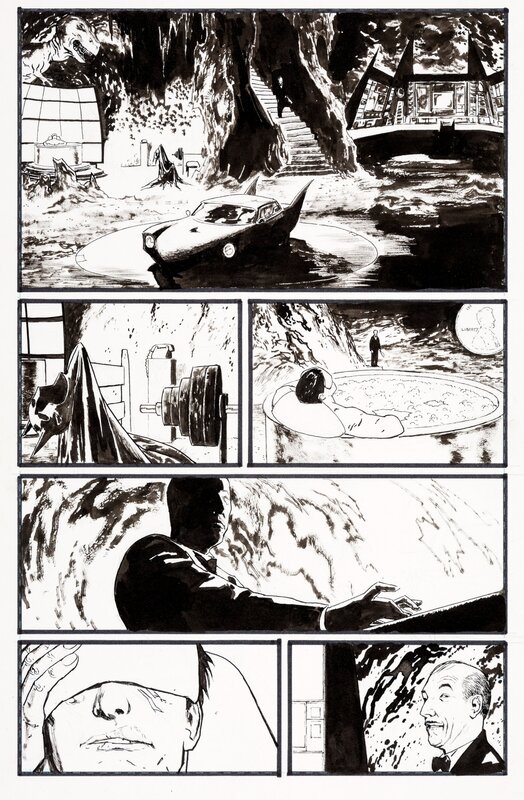 Scott Hampton, Steve Niles, Batman : Gotham County Line - #1 p7 - Planche originale