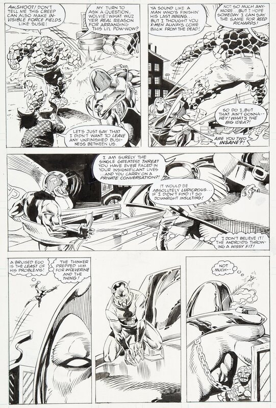 Paul C. Ryan, Dan Bulanadi, Fantastic Four - #395 p20 - Comic Strip