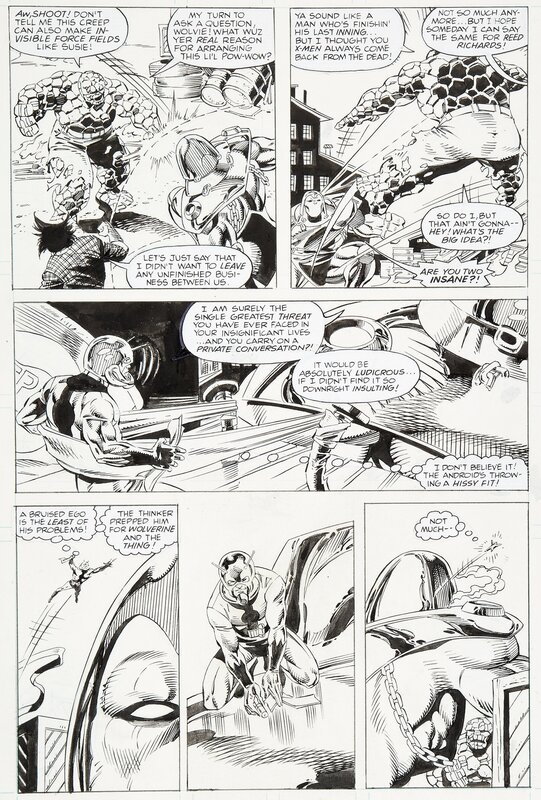 Paul C. Ryan, Dan Bulanadi, Fantastic Four - #395 p20 - Planche originale