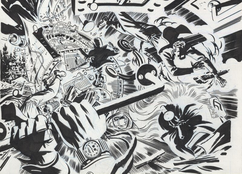Darwyn Cooke, 2003 - DC: New Frontier #3 - Pg.4-5 - Comic Strip