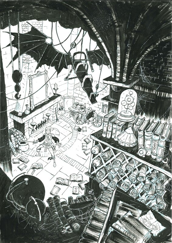 Noë Monin, Michel Bussi, Fred Duval, Cinq Avril, Tome 1 - Couverture - Original Cover