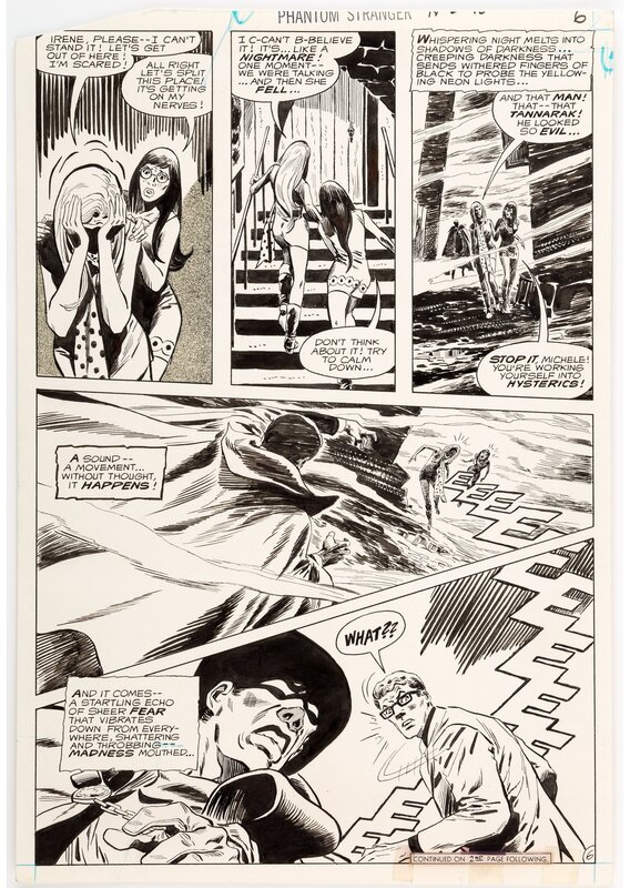 Jim Aparo, Phantom Stranger 10 Page 6 - Planche originale