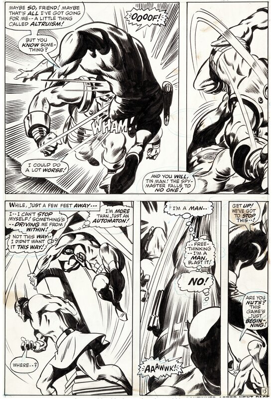 Gene Colan, Syd Shores, Daredevil 73 Page 15 - Comic Strip