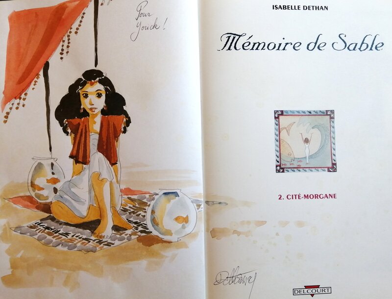Isabelle Dethan, Mémoire de sable T.2 Cité-Morgane - Sketch