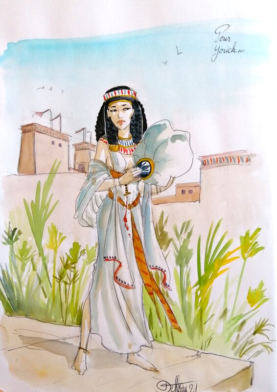 Isabelle Dethan, Sur les terres d'Horus T.2 Meresankh ou le choix de Seth - Dédicace