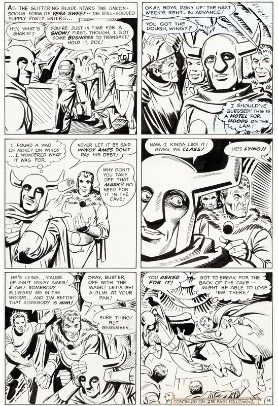 Steve Ditko, Beware The Creeper 3 Page 14 - Comic Strip