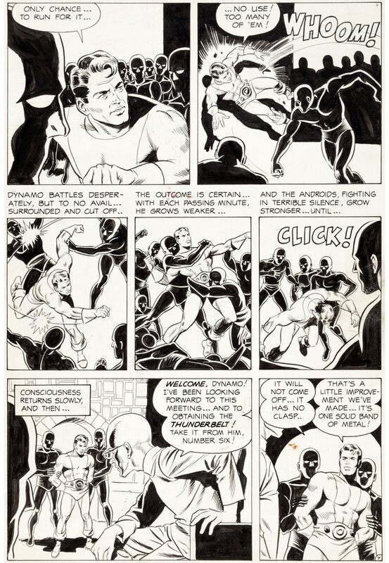 Wally Wood, Ralph Reese, Thunder Agents 19 Page 7 - Planche originale