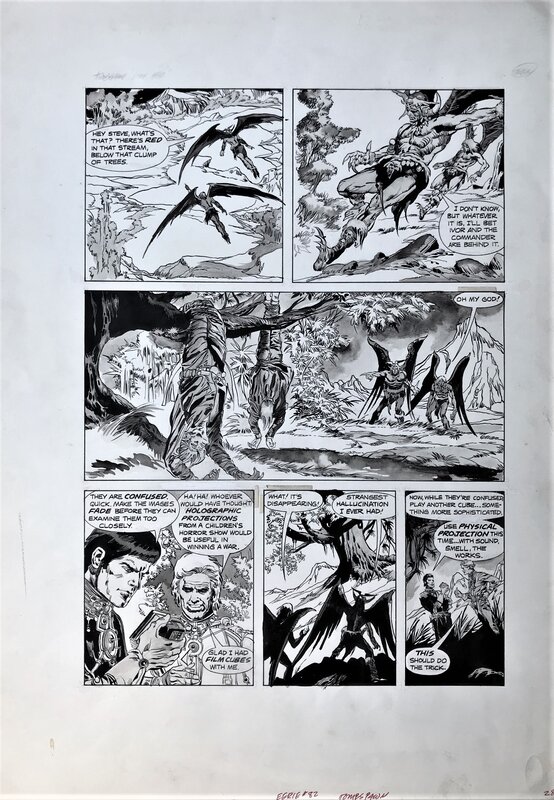 Carmine Infantino, Eérie vol 82 page 28 - Comic Strip