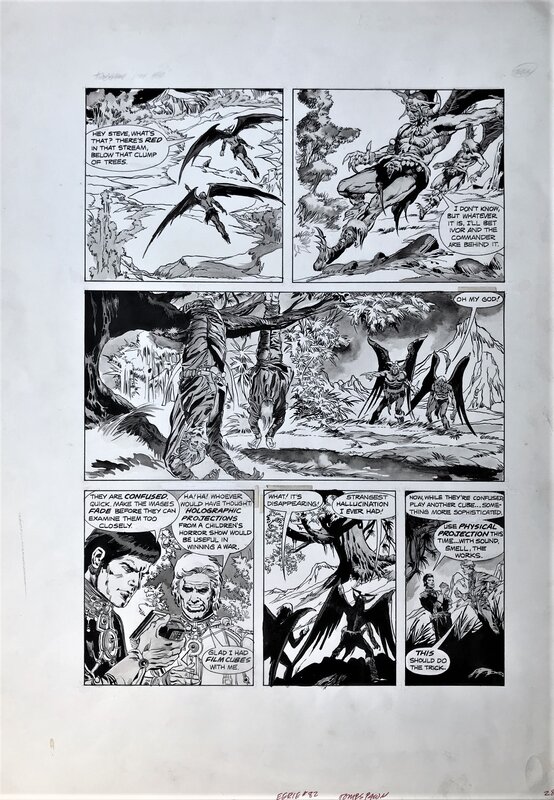 Carmine Infantino, Eérie vol 82 page 28 - Planche originale