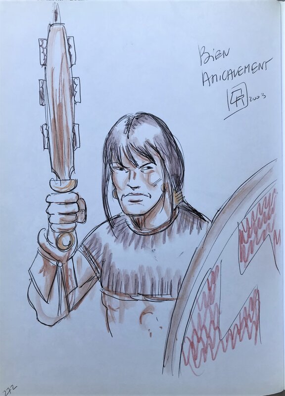 Georges Ramaïoli, Mayas tome 1 la tribu du dauphin blanc - Sketch