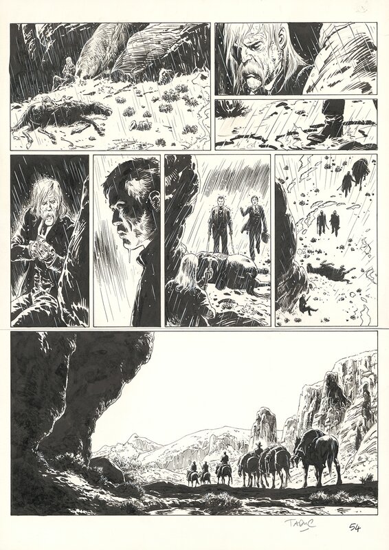 En vente - TaDuc, Chinaman - Le réveil du tigre - Planche originale