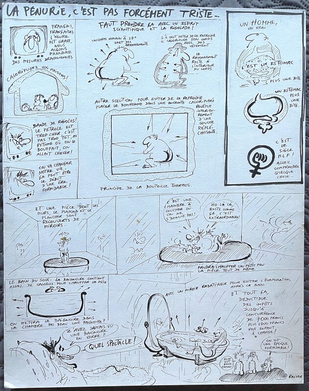 For sale - Reiser - Full Story Page - Comic Strip