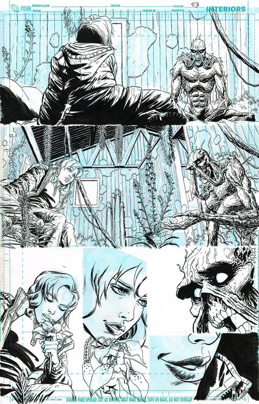 Kano, Scott Snyder, Matthew Wilson, Swamp Thing (2011) vol.5 #0 pg.03 - Planche originale