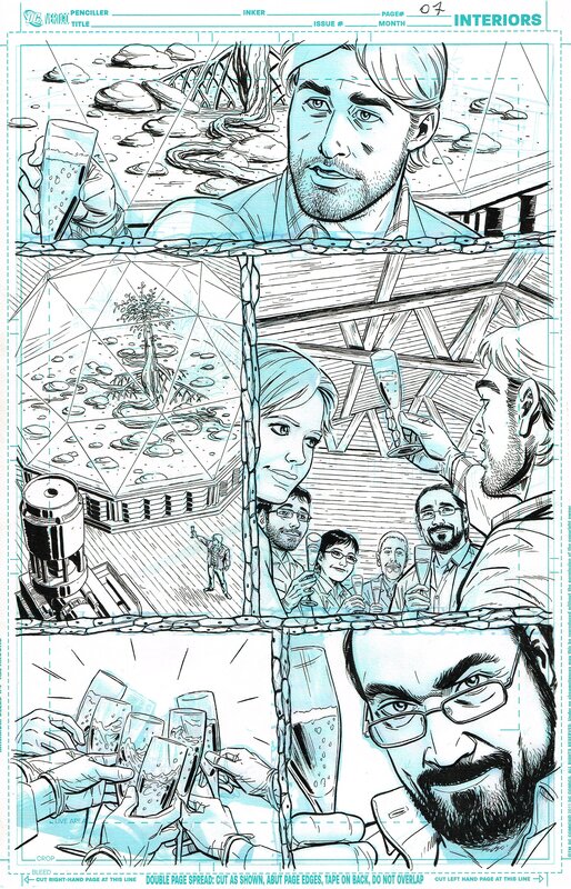 Kano, Scott Snyder, Matthew Wilson, Swamp Thing (2011) vol.5 #0 pg.07 - Planche originale