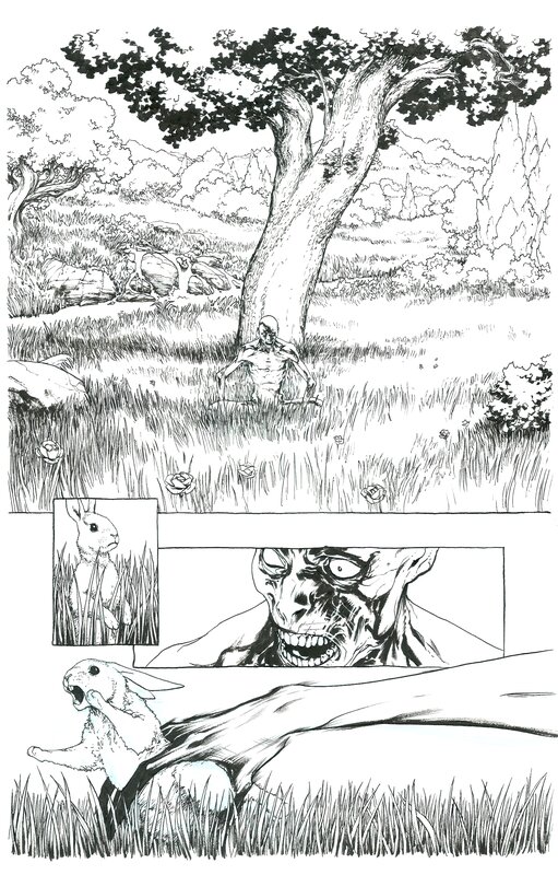 Jesús Saiz, Charles Soule, Matthew Wilson, Swamp Thing (2011) vol.5 #23.1 pg.02 - Comic Strip