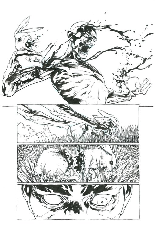 Jesús Saiz, Charles Soule, Matthew Wilson, Swamp Thing (2011) vol.5 #23.1 pg.03 - Planche originale