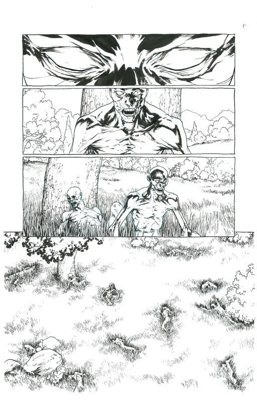 Jesús Saiz, Charles Soule, Matthew Wilson, Swamp Thing (2011) vol.5 #23.1 pg.05 - Comic Strip