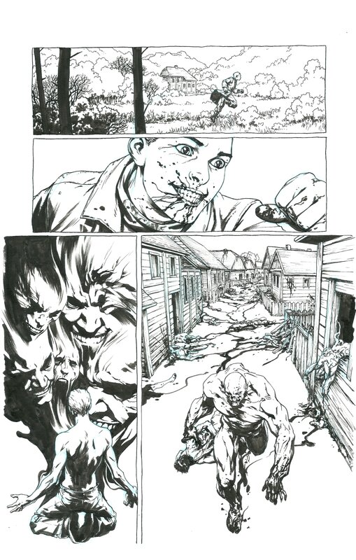 Jesús Saiz, Charles Soule, Matthew Wilson, Swamp Thing (2011) vol.5 #23.1 pg.13 - Comic Strip