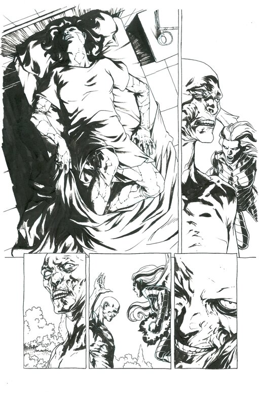 Jesús Saiz, Charles Soule, Matthew Wilson, Swamp Thing (2011) vol.5 #23.1 pg.18 - Planche originale