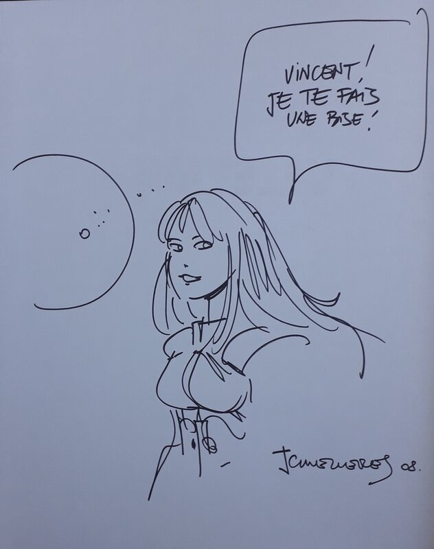 Laureline par Jean-Claude Mézières - Dédicace