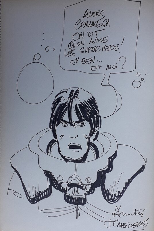 Valérian par Jean-Claude Mézières - Planche originale