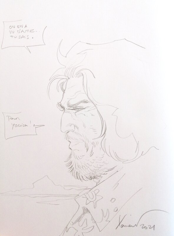 Philippe Xavier, Tango T.2 Sable rouge - Sketch
