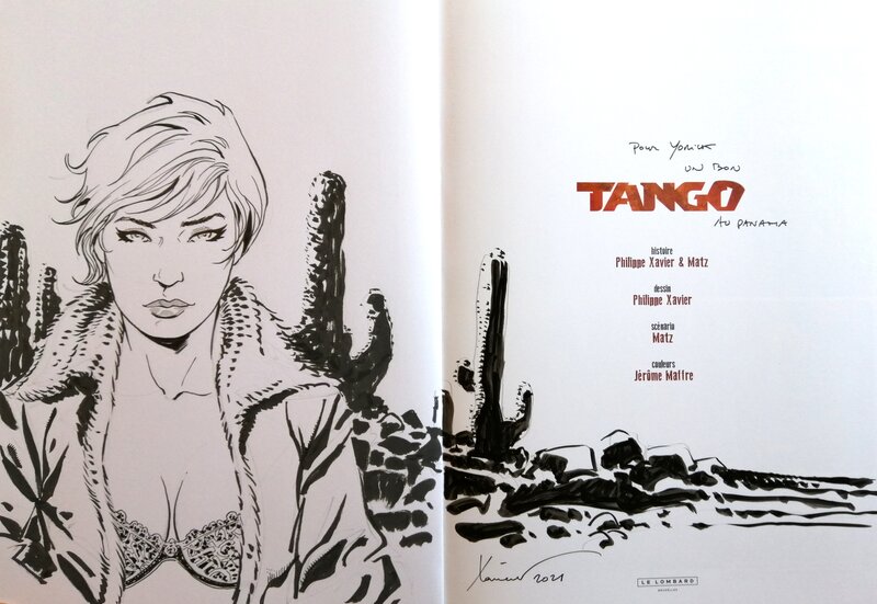 Philippe Xavier, Tango T.3 A l'ombre du Panama - Sketch
